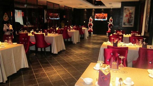 Jinshang Center Boutique Hotel เหมียนหยาง ร้านอาหาร รูปภาพ